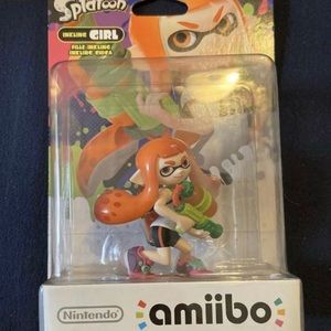 Inkling Girl Splatoon Amiibo
